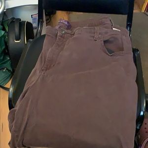 Gloria Vanderbilt brown jeans